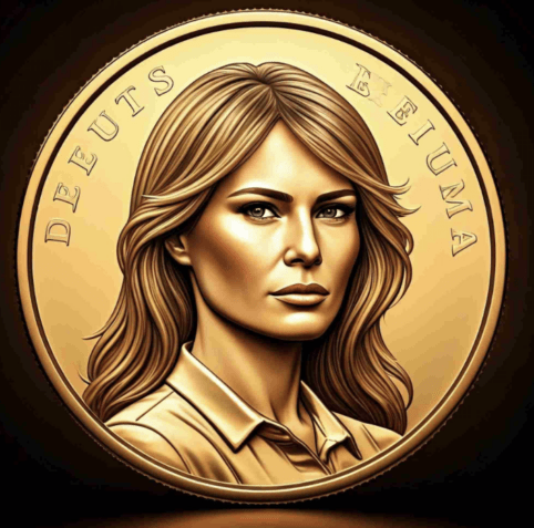 монета Melania